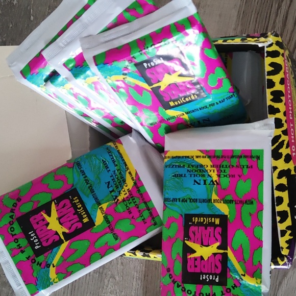 Very rare box of Superstars MusiCards!🎸 - Picture 6 of 8